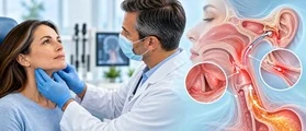 Иллюстрация к материалу: Ларингофарингеальный рефлюкс и дисфункция слуховой трубы: связь есть, причинность пока не доказана